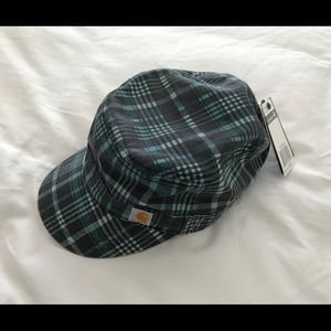 Women’s Plaid Military Cap